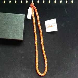 NEW Himalayan Gems Seed Beaded Necklace Nepal